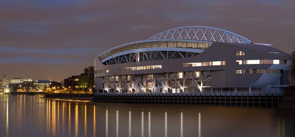 Craven Cottage - trybuna zachodnia