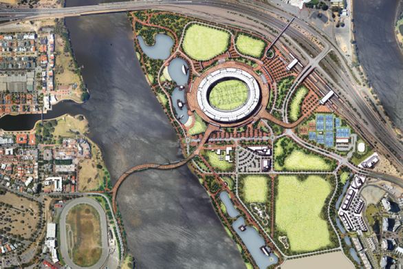 Perth Stadium - plan