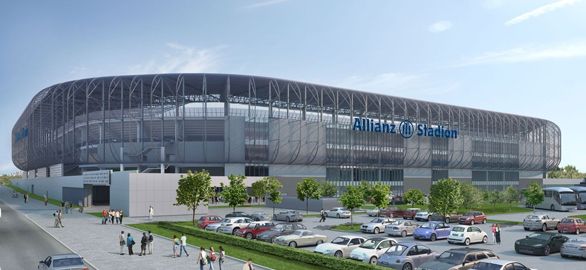 Allianz Stadion? - tak mógłby się nazywać nowy stadion Górnika