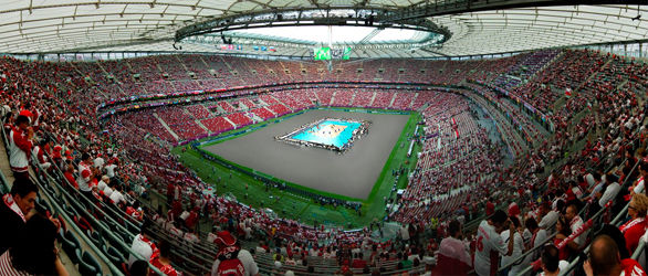 Volleyball at Stadion Narodowy