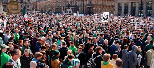 St. George's Square protest