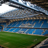 Poland: Concrete cracking inside Poznan stadium