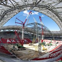 Kazan: Stage is here, but the stadium still not ready