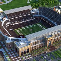 New design: Third 100,000-seater in Texas!