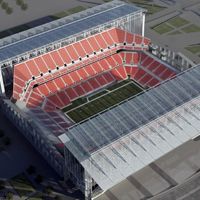 New designs: New Falcons Stadium according to 360 Architecture