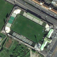 General view of Ulloi Uti Stadium, home of Ferencvarosi TC