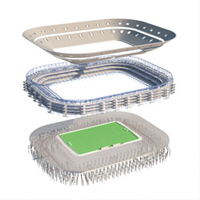 Innovation: Mobile stadium with varying identity