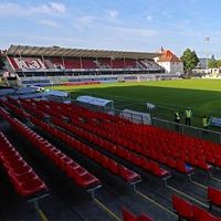 New stadiums: Regensburg, Hildesheim, Siegburg