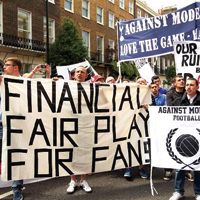 London: Supporters protest against ticket (over)pricing