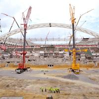 Bilbao: Famous arch removed from San Mamés