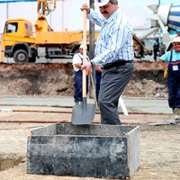 Sophia: Groundbreaking ceremony at Levski's new stadium