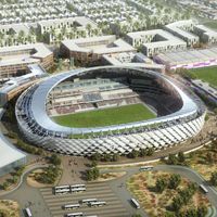 New design: Hazza Bin Zayed Stadium