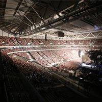 Lille: First event with half of the stadium converted into indoor arena