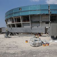 Turkey: Massive steel roof to be mounted in Bursa