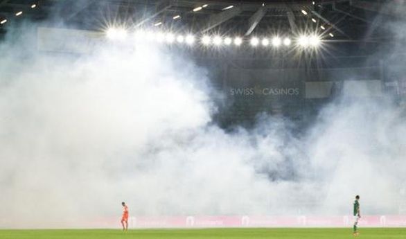 FC Basel protest