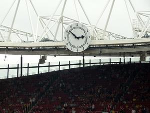 Emirates Stadium Clock End