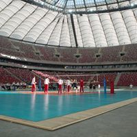 Warsaw: 2014 FIVB World Championship opening at Stadion Narodowy