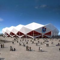 Turkey: Crowds attend Trabzonspor's stadium groundbreaking