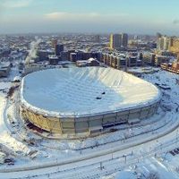 Minneapolis: Last roof deflation at Metrodome