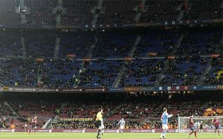 Barcelona: Camp Nou empty during Copa del Rey games