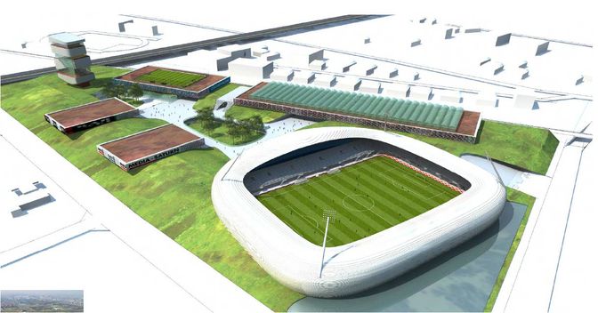 Nieuw Stadion FC Dordrecht