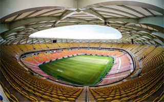 Brazil inaugurate Manaus' World Cup stadium