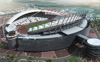 New design: Khalifa Stadium