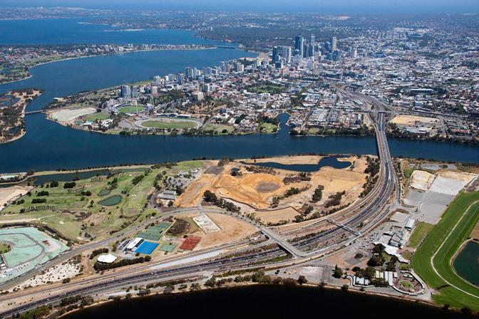 Perth Stadium preparations