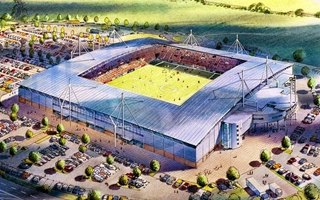 New design: Grimsby Community Stadium