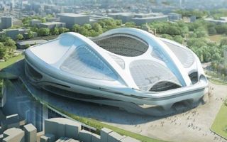 Tokyo: New, (slightly) smaller National Olympic Stadium