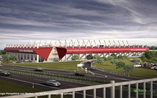 Germany: Regensburg new arena sponsored by Continental