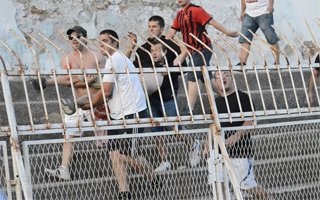 Macedonia: Frightening accident and great help by rival fans