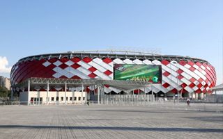 Newly-built home ground of Spartak Moscow