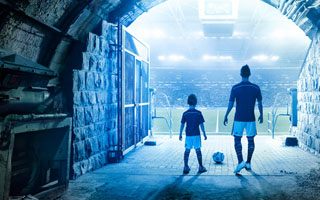 Gelsenkirchen: Schalke transforms player tunnel into mine shaft