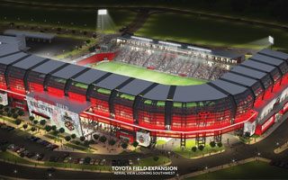 Stadium & design: Toyota Field with scorpion’s tail