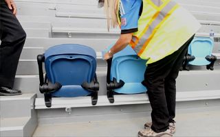 San Jose: First seats installed, new layout presented