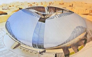 New design: The egg-stadium from Romania