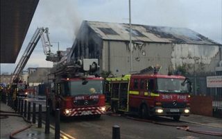 London: Tottenham’s uncomfortable neighbours up in flames