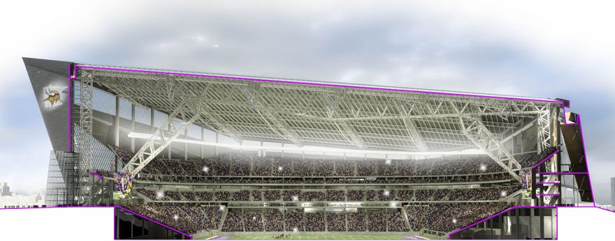 New Vikings Stadium