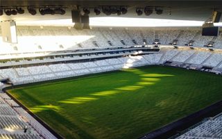 Bordeaux: Final touches on site as grass is beginning to grow