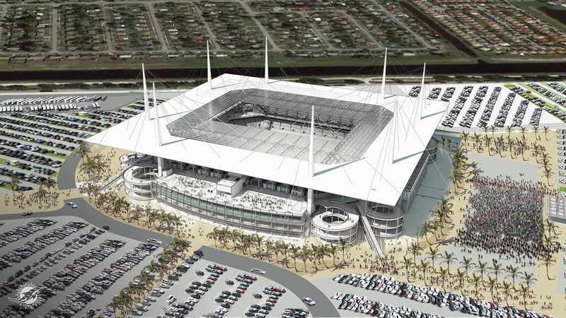 New construction: Sun Life Stadium –