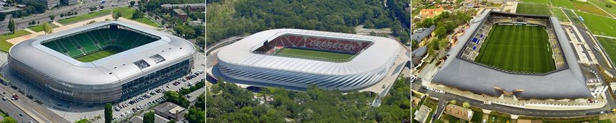 new stadiums Hungary