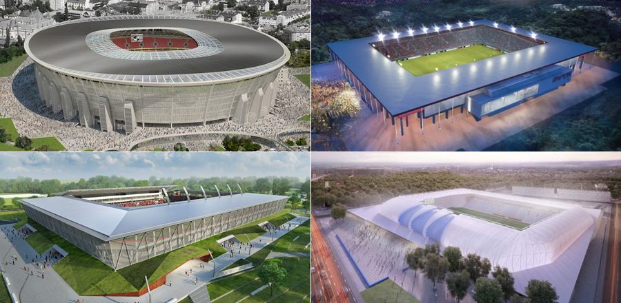 new stadiums Hungary