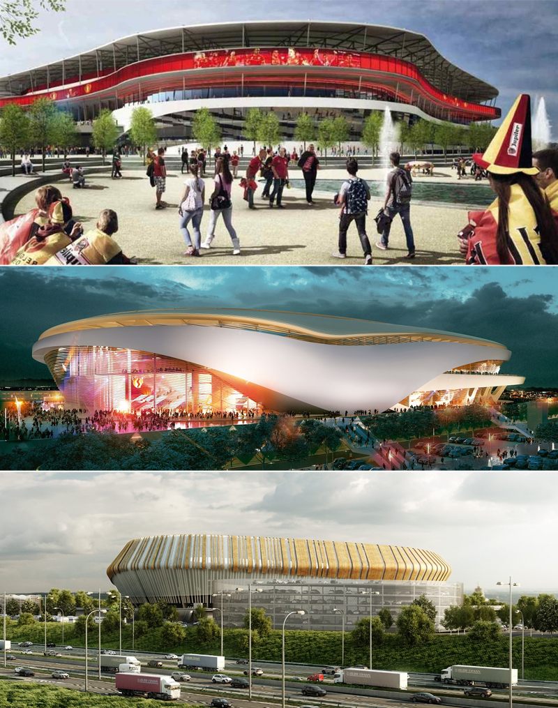 Brussels submits new stadium design in bid for Euro2020 - Global  Construction Review