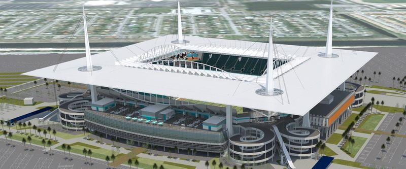 The Miami Dolphins are bringing your living room to the stadium