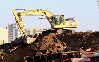New construction: Demolition begins in Lodz