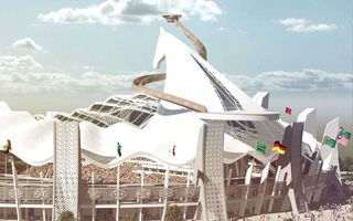 New design: Olympic Stadium resembling… a horse