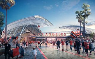 New design: Second soccer stadium for Los Angeles