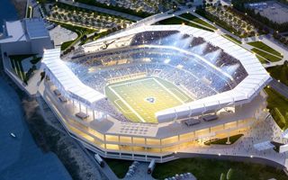 Edward Jones Dome, St. Louis Rams football stadium - Stadiums of