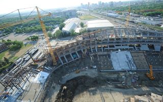 Regina: Mosaic Stadium 44% complete